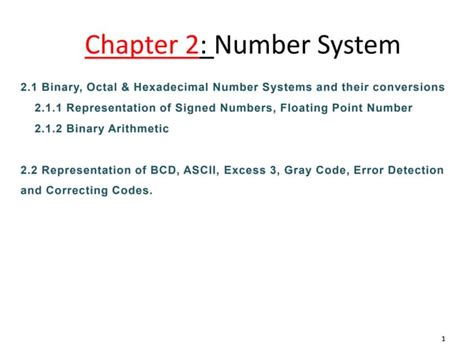 Number System Introduction 的图像结果