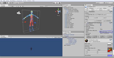 How to Make a Model Controllable in Unity 的图像结果