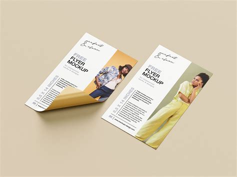Flyer Free Mockup | Free Mockup World