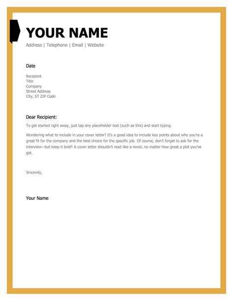 55+ Cover Letter Templates in Docx & Pdf | 1 Click Downloads