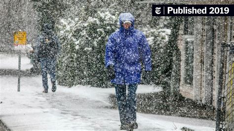 Seattle Hit by Unusually Heavy Snowfall Moving Across Pacific Northwest ...