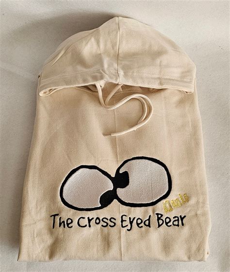 Alanis Morissette - the Cross Eyed Bear - Embroidered Hoodie - Etsy