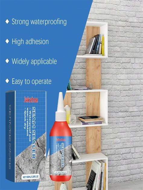 Waterproof Tile Sealant - Flexible, Transparent, Anti-Leakage Silicone ...
