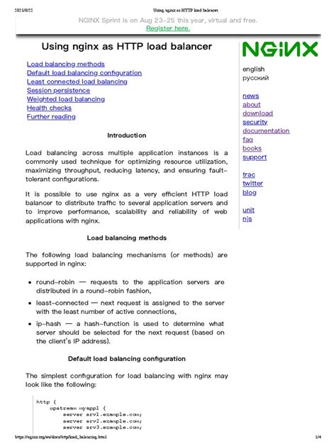 Image result for Nginx Load Balancing