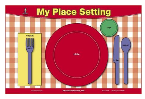 Table Setting For Kids