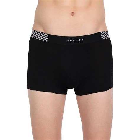 Buy Merlot Men’s Premium Bamboo Cotton Trunks | Breathable Sweat ...