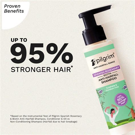 Buy Pilgrim Spanish Rosemary & Biotin Anti-Hairfall Shampoo Online