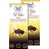 Sugar Free D'Lite Dark Chocolate | Rich Cocoa Dark Chocolate Bar | Pack ...
