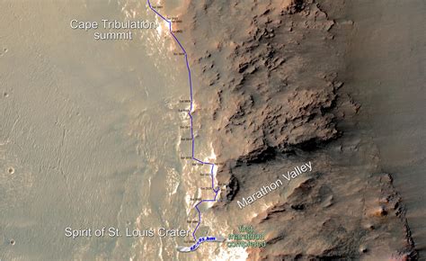 Opportunity Rover Surpasses Marathon Distance – NASA Mars Exploration