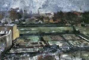View from the studio by Lovis Corinth Paper Print - Art & Paintings ...