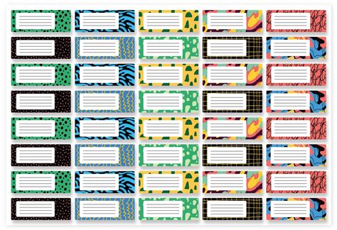 The Black Frame Pre Designed Multipurpose Stickers for Note Book ...