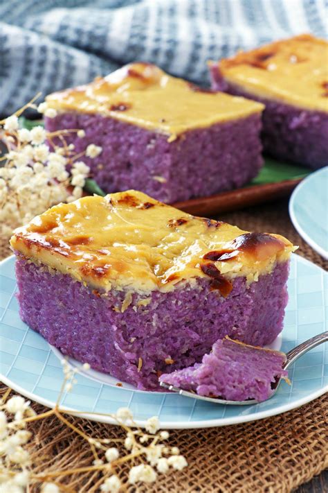 Purple Taro Cake