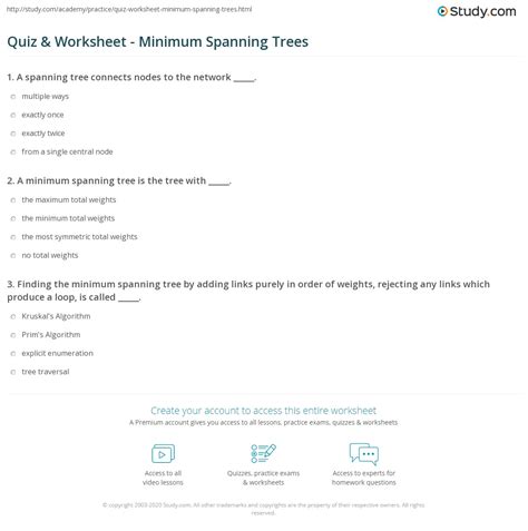 Image result for Minimum Spanning-Tree Worksheet