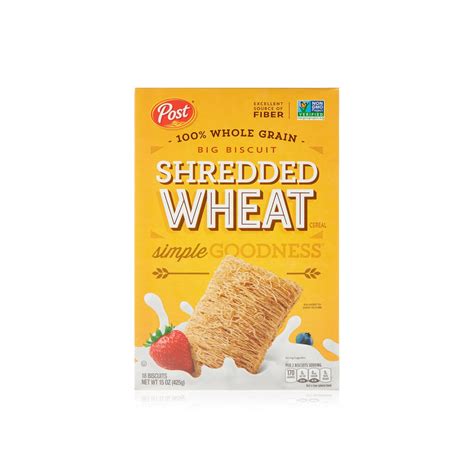 Post Shredded Wheat Original Big Biscuit 425g - Spinneys United Arab ...
