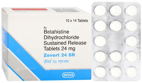 Zevert Sr 24 MG | Order Zevert Sr 24 MG Tablet Online at Truemeds