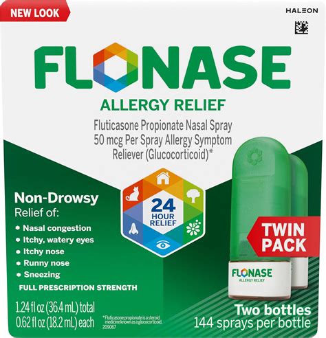 Flonase Allergy Relief Nasal Spray : Buy Online at Best Price in KSA ...