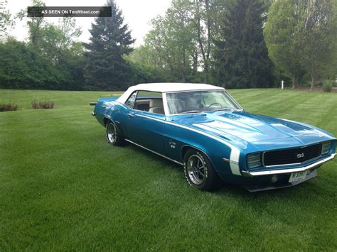 1969 Camaro Convertible Rs / Ss 396 / 350 Hp