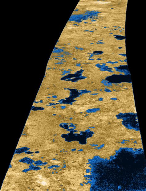 ESA - Titan has liquid lakes!