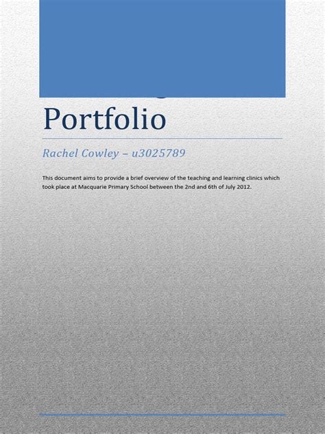 Image result for ePortfolio Science Examples