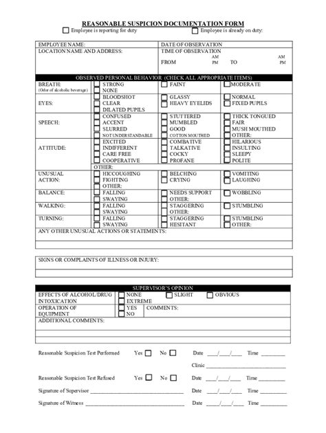 2012-2026 ABM Reasonable Suspicion Documentation Form - Fill Out, Sign ...