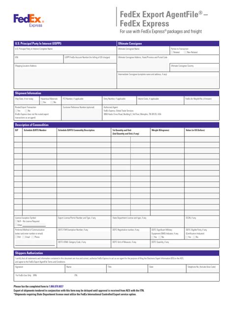 Image result for FedEx Shipping Request Form