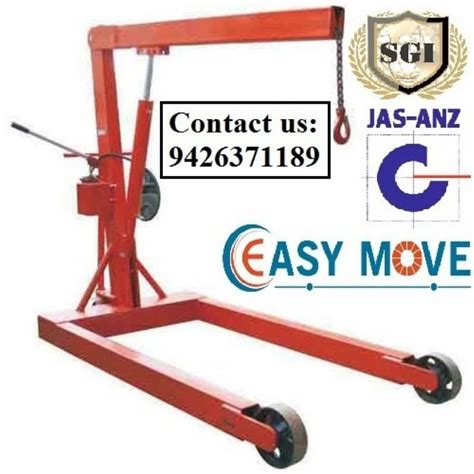 Hydraulic Mobile Floor Crane - Hydraulic Engine Crane Manufacturer from ...
