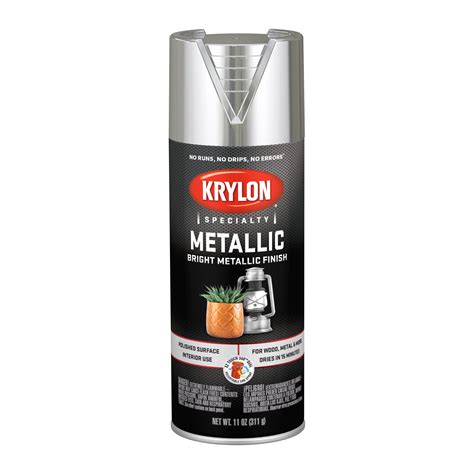 Krylon Metallic Spray Paint, Bright Silver, 11 oz. - Walmart.com