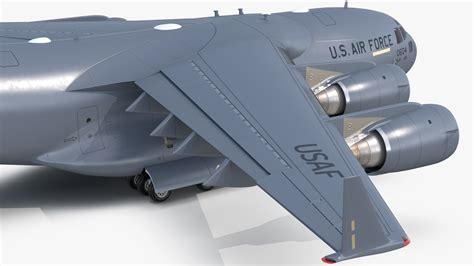 3D model Boeing C17 Globemaster III Large Military Transport Aircraft ...