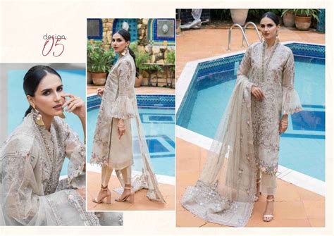 ORIGINAL PAKISTANI SILK EMBROIDERED BY NOOR 01 TO 05 SERIES BEAUTIFUL ...