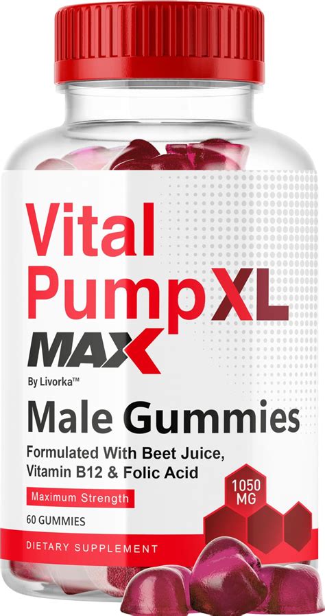 Amazon.com: Vital Grow XL Male Gummies - Men's Performance Gummies ...