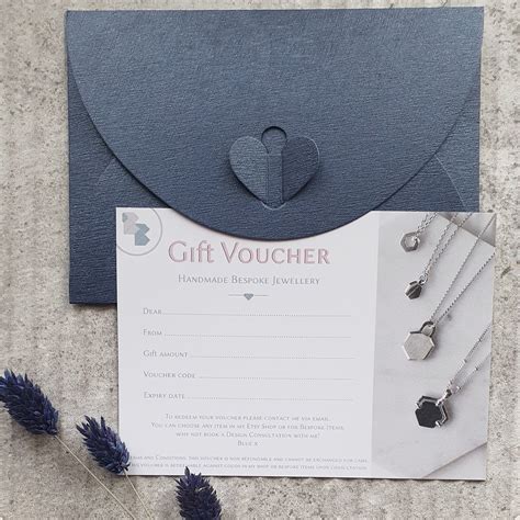 Buy Jewellery Gift Card | Jewelry Gift Voucher | Bespoke Voucher | Gift ...