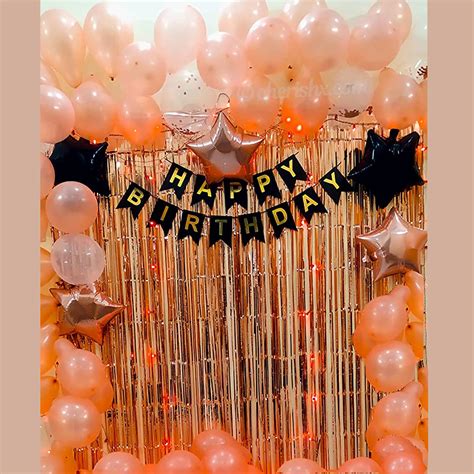 CherishX.com Happy Birthday Decoration Set for Girl - Pack of 64 Pcs ...