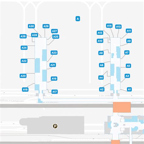Phoenix Sky Harbor Airport Map | PHX Terminal Guide