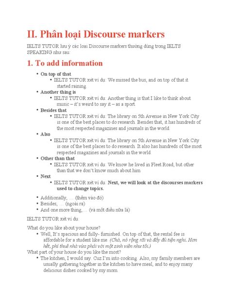 Image result for Sample Paragraph with Discourse Markers