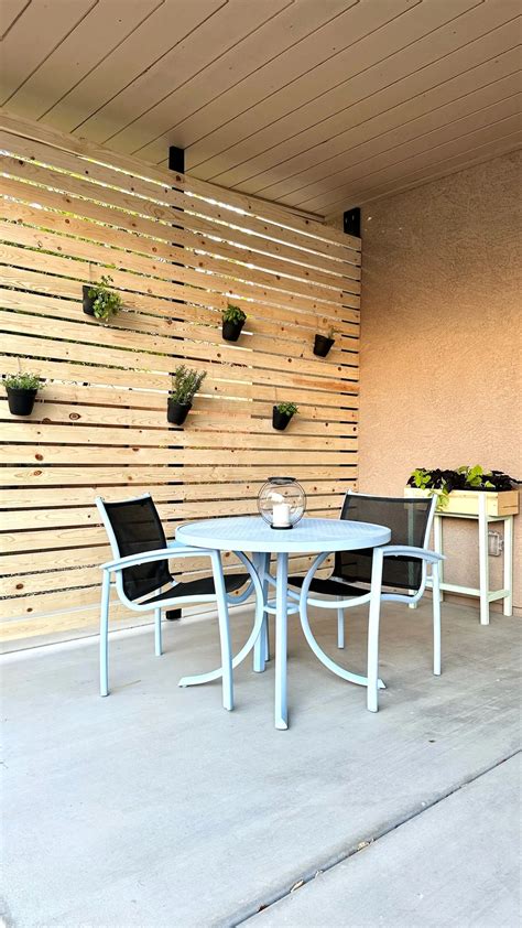 Wood Slat Exterior Wall