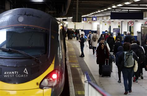Avanti's 7am Manchester-London train to run empty