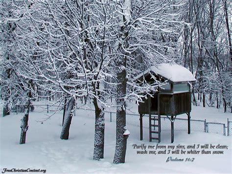Image result for Snow Scene with Scripture