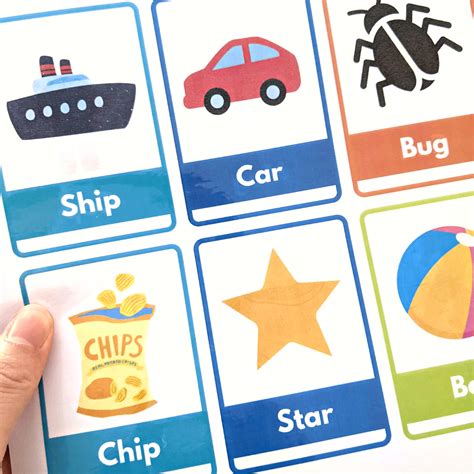 Rhyming Words Flashcards - Free Printable