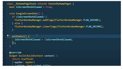 Image result for Flutter Code Screenshot