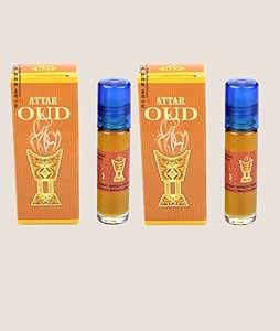 Nemat Attar Oud Roll On Attar For Unisex, 8ml (Pack Of 2) : Amazon.in ...