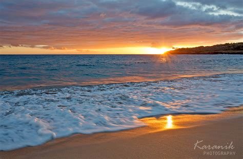Maui Seascape Sunset - Hawaii Pictures