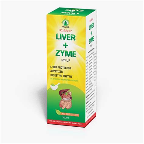 LIVER+ZYME Syrup Rishiwar Healthcare