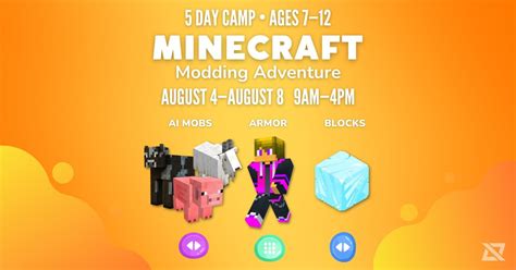 iCode Summer Camp - Minecraft: Modding Adventure, iCode Corning ...