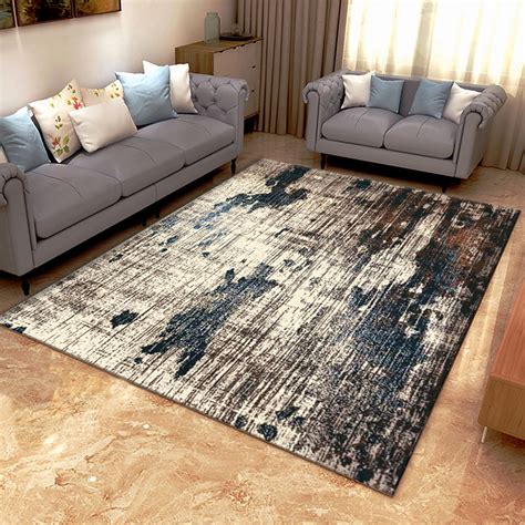 YouLoveIt Abstract Area Rugs Modern Abstract Floor Carpet Non-Slip Area ...