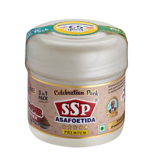 SSP ASAFOETIDA Special (Hing) 5 Grams For Free In 65 Yrs (3 In 1) | Pay ...