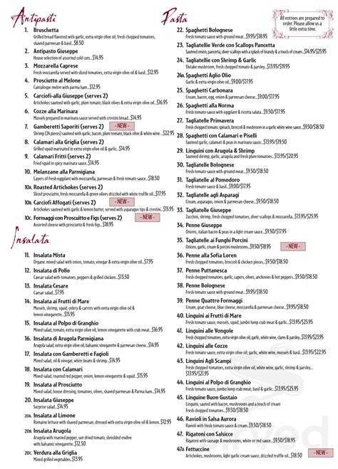 Trattoria Giuseppe Pa