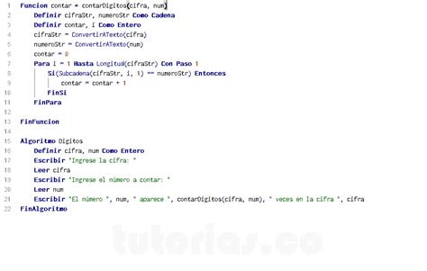 Image result for Contador En PSeInt