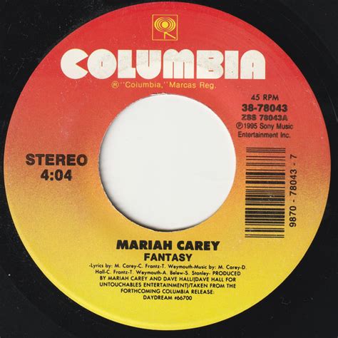 Mariah Carey - Fantasy (1995, Vinyl) | Discogs