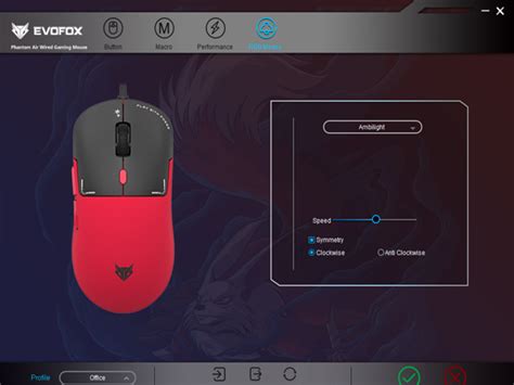 EvoFox Phantom Air Ultra Lightweight Gaming Mouse | Upto 1000Hz Polling ...
