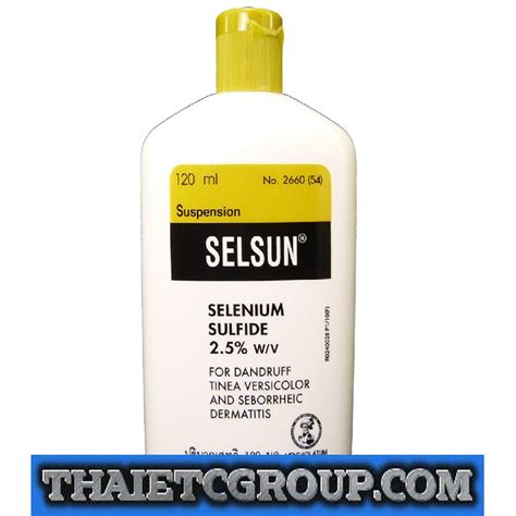 SELSUN ANTI DANDRUFF TREATMENT SHAMPOO SELENIUM SULFIDE TINEA ...